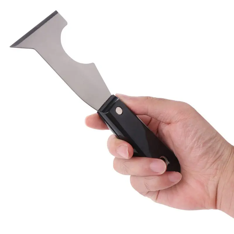 X37E couteaux à mastic grattoir 5 en 1, outils d\'élimination du calfeutrage, couteaux à écheveau, outil de peinture