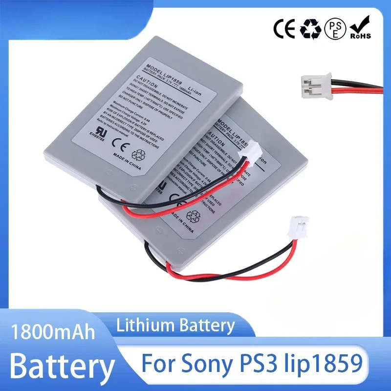 1800mAh 3.7V LIP1859 For Sony Playstation 3 PS3 Controller Game Replacement Lithium PS3 Rechargeable Batteries