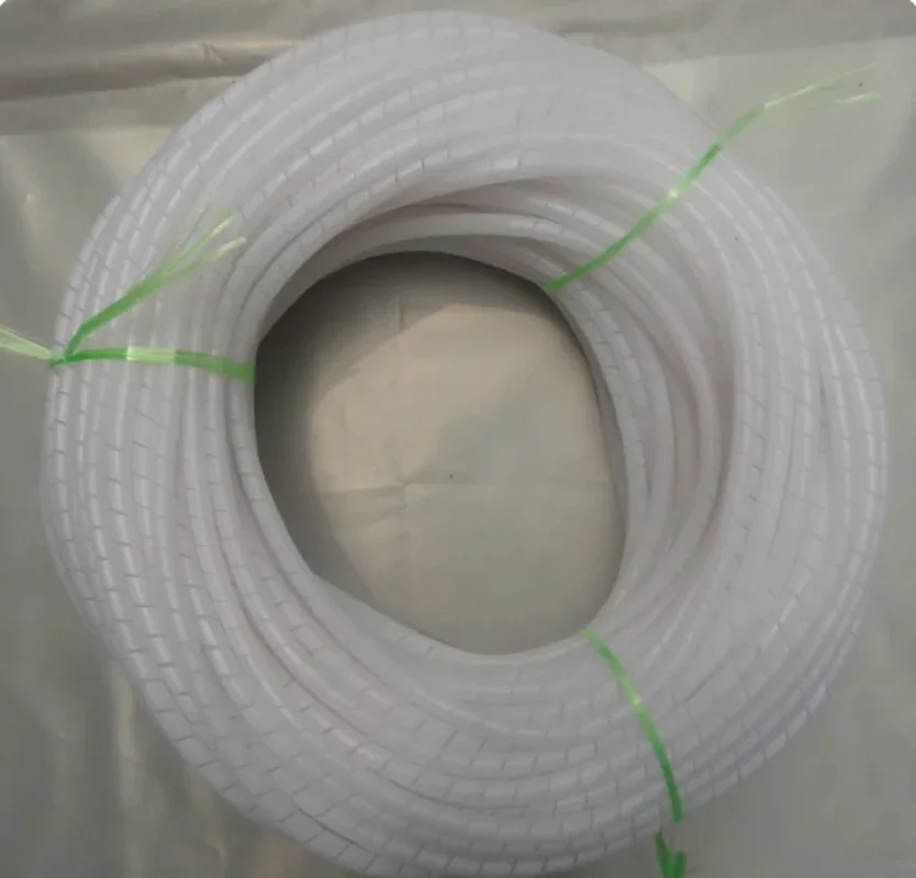 20m/lot PE Tube for RTM Vacuum Infusion Spiral Tube Wrapping Cable Casing Cable Winding Pipe