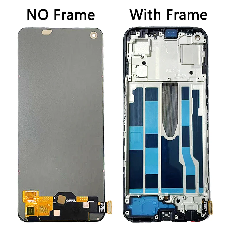 Super AMOLED dla OnePlus Nord CE 2 5G Wyświetlacz LCD Ekran dotykowy Digitizer Zespół panelu dla wyświetlacza 1+Nord CE 2 5G IV2201 — zdjęcie produktu 4