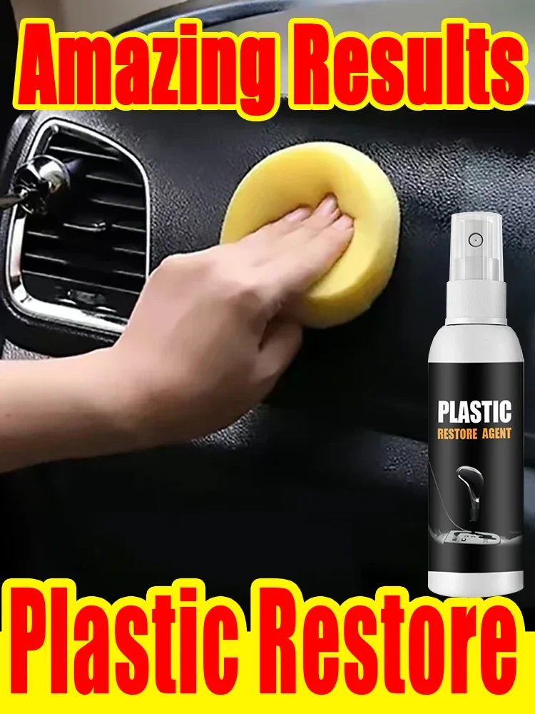 

Car Wash Supplies Plastic Restorer Renovator for Car Auto Interior Cleaning Agent Free of Wash Foam Strong Decontamination