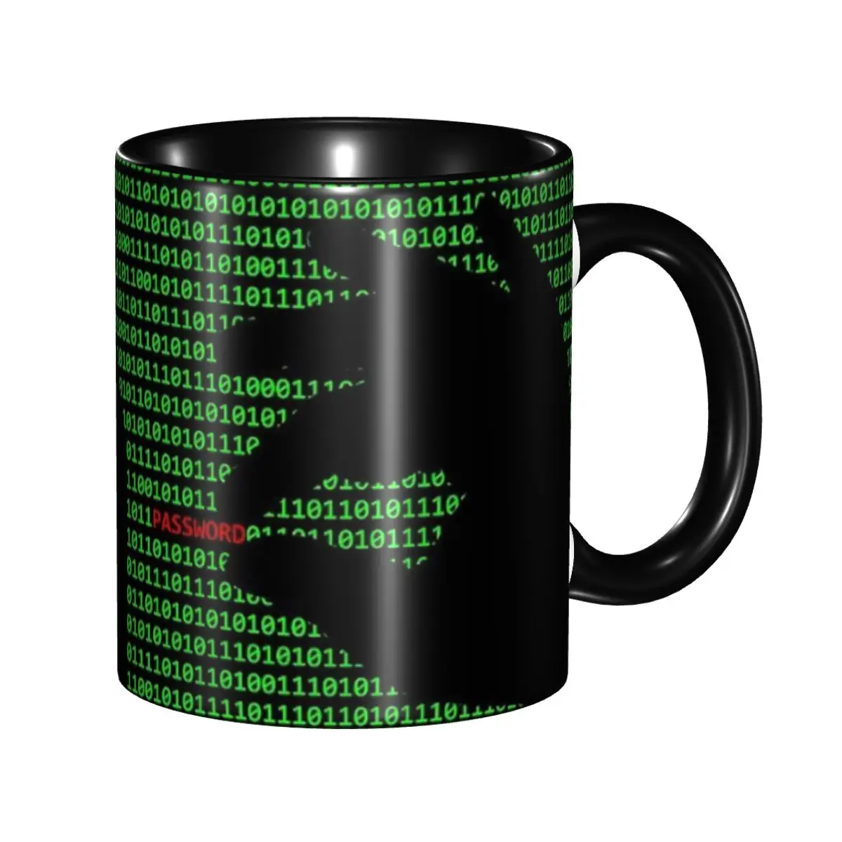 Hacker Code Binary Code Geek Science Computer Mug Ceramic Coffee Cups Tea Mugs Milk Cup Drinkware Gift for Friends DIY Custom