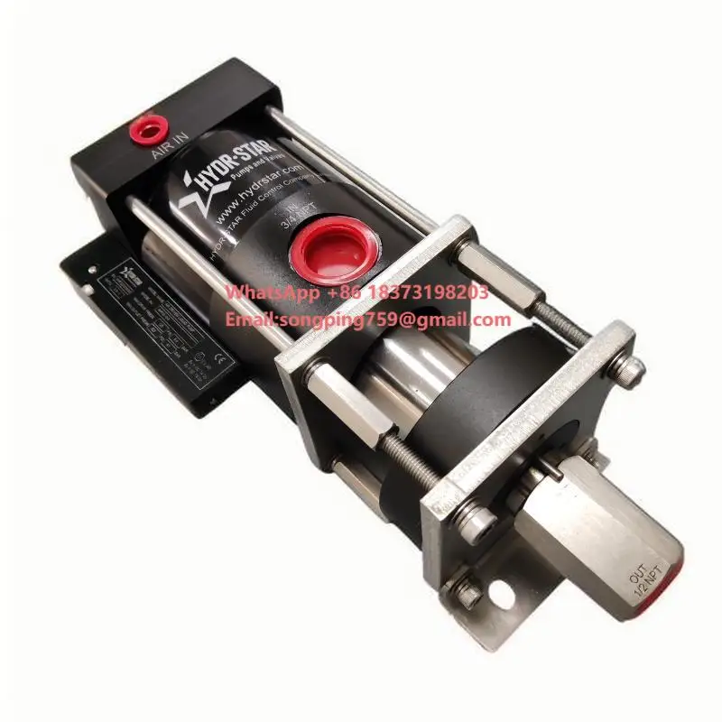 

Пневматический гидравлический насос высокого давления с поршневой конструкцией для испытаний под давлением в машиностроении