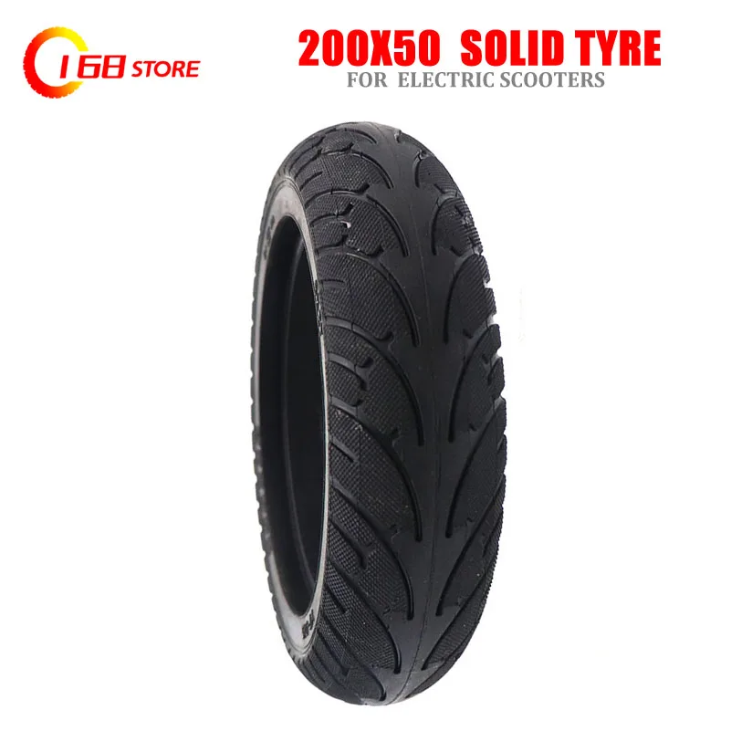 Good quality 200x50 Tyre Inflation Electric Vehicle Aluminium Alloy Wheel 200*50 solid tires  Scooter  8