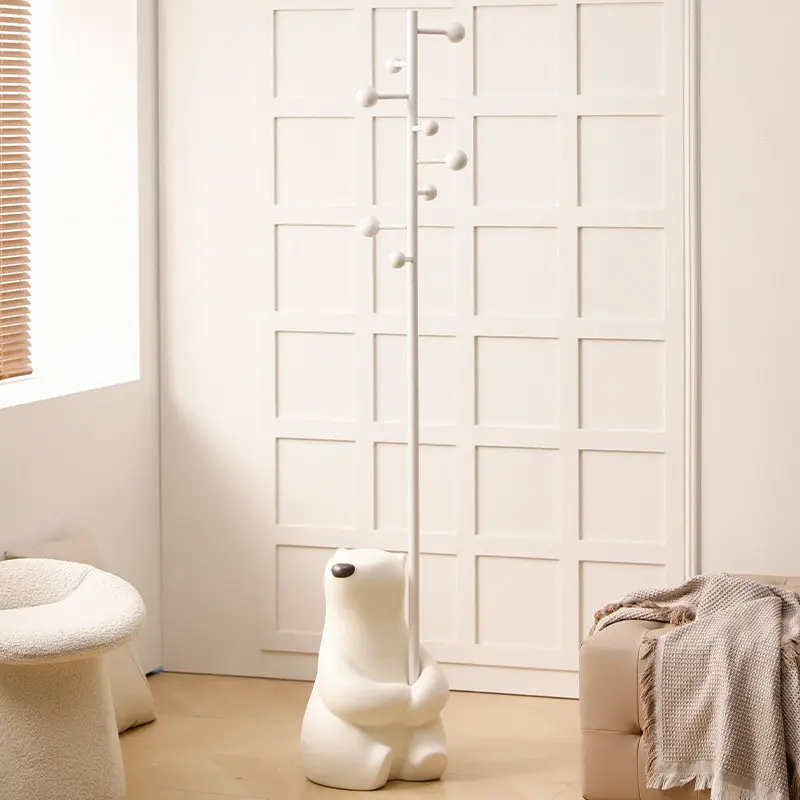 Coat rack Floor-to-ceiling bedroom Home living room Decoration ornament Hotel B & B Hanging hanger Storage rack