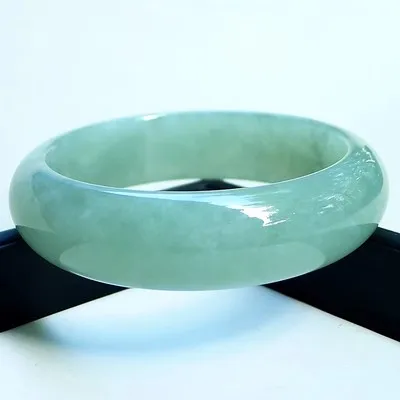 

Natural Myanmar Jade 54mm-62mm bracelet exquisite princess bracelet to send girlfriend to send mother Hetian jade