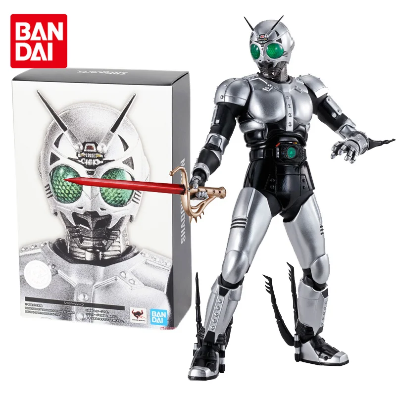 

Bandai Kamen Rider Anime Figure S.H. Figuarts Kamen Rider BLACK Shadow Moon Collection Anime Action Figure Toys for Children