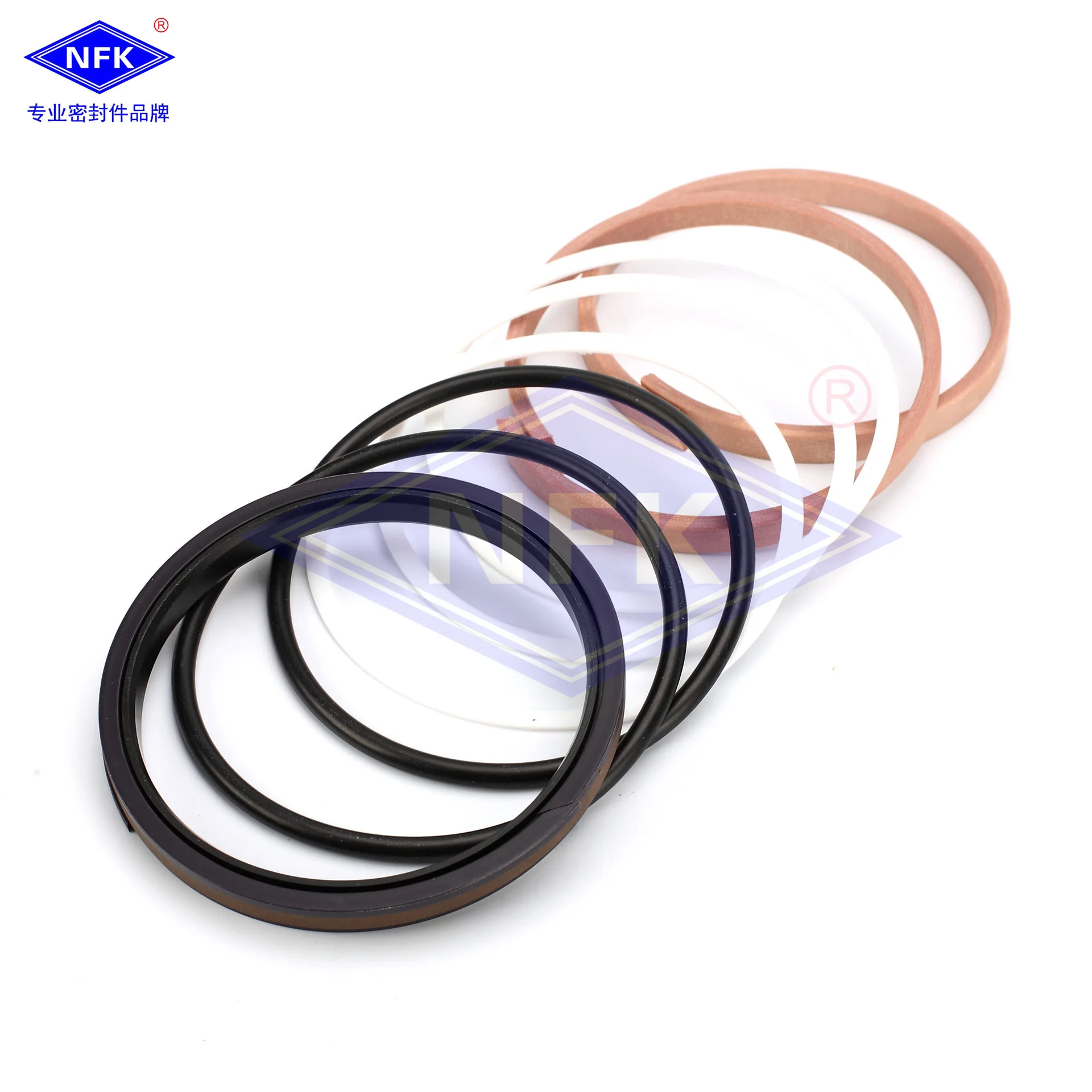 PC210-8 Repair Kit for Wear-resistant and High-temperature Oil Seals of The Middle Arm Bucket Oil Cylinder of The Boom