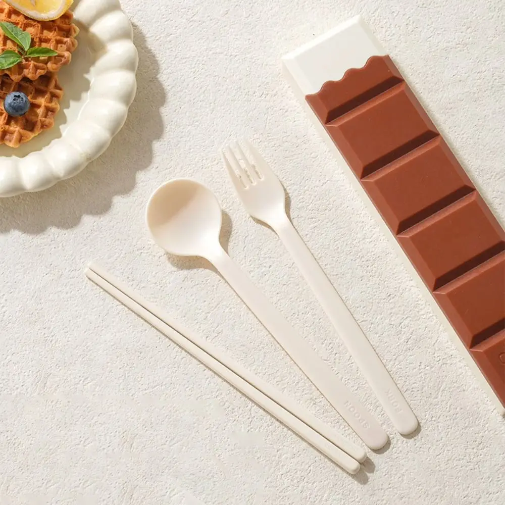 

Набор ложек с мультяшными палочками для еды, пластиковый с коробкой, набор шоколадной посуды, набор пищевой посуды