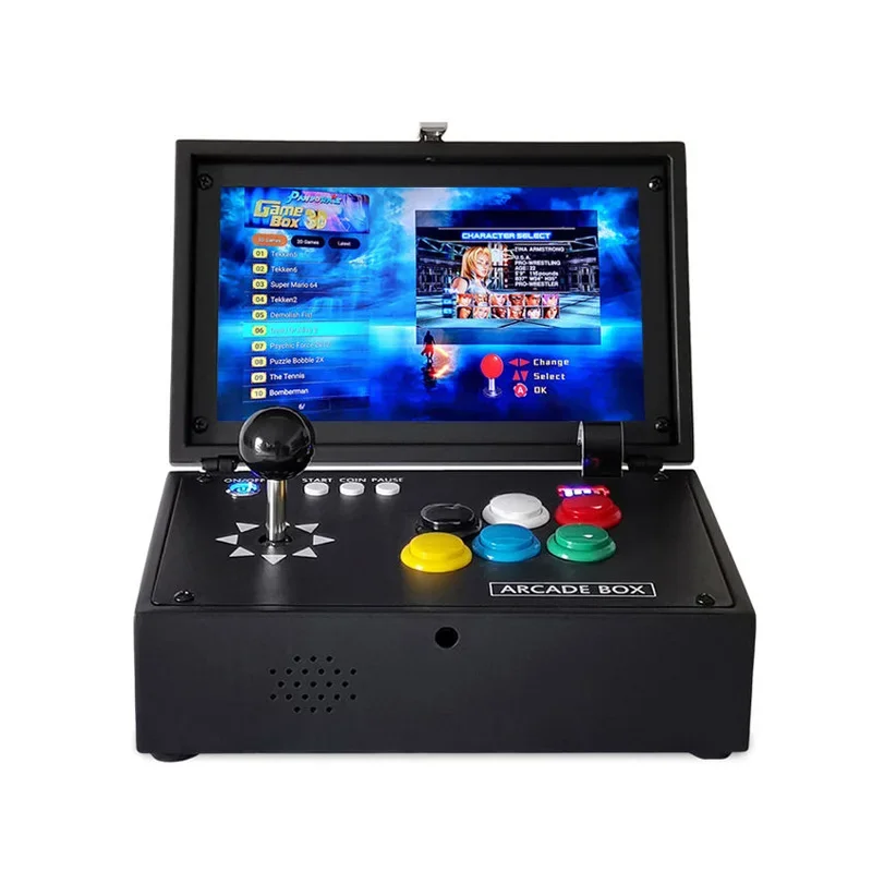 10 inch Portable arcade games cabinet thousand fighting games household video game console