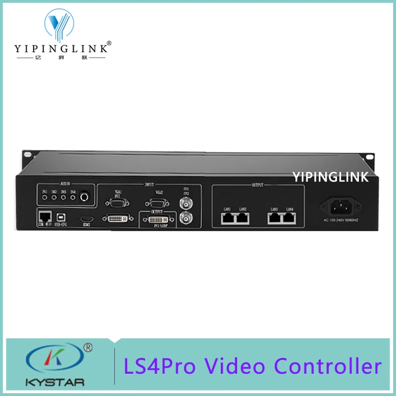 Kystar LS4Pro Video Controller For Full Color LED Display Video Wall Soft Panel Moudle Screen High Refresh Rate Flexible Module