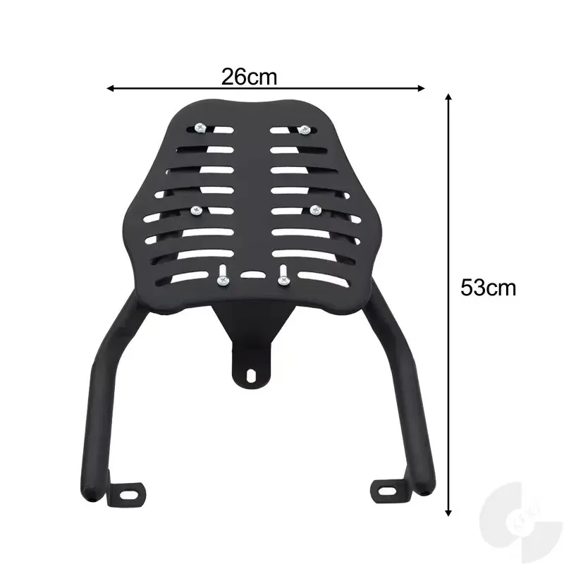 

Case Bracket Extender Carrier Durable Replace Part for Motorcycle Rear Fender Rack Rear Luggage Rack Carrier Motorbike Iron Tail