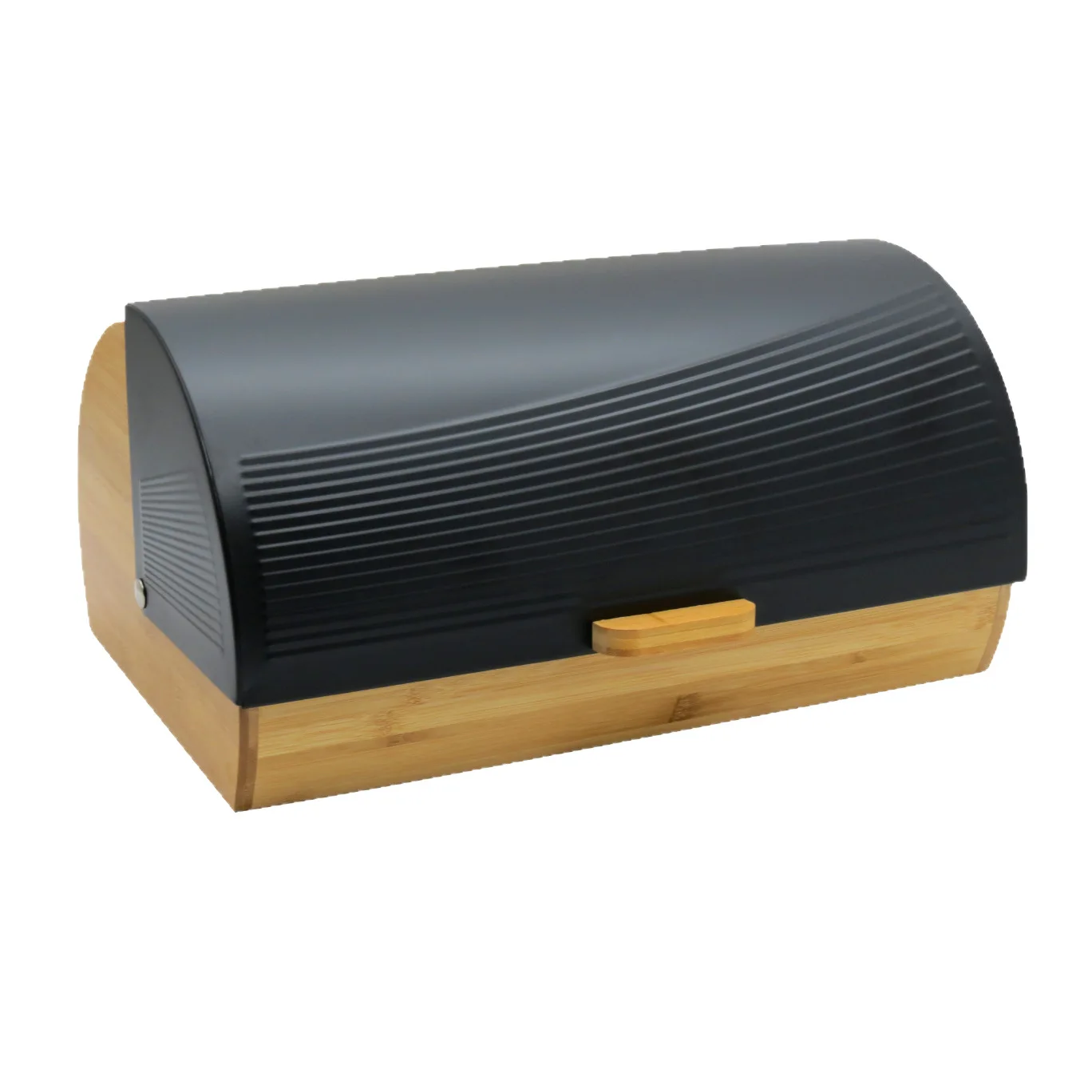 Stainless Steel Bread Box Kitchen Storage Container Flip Lid Food Organizer for Snacks & Utensils