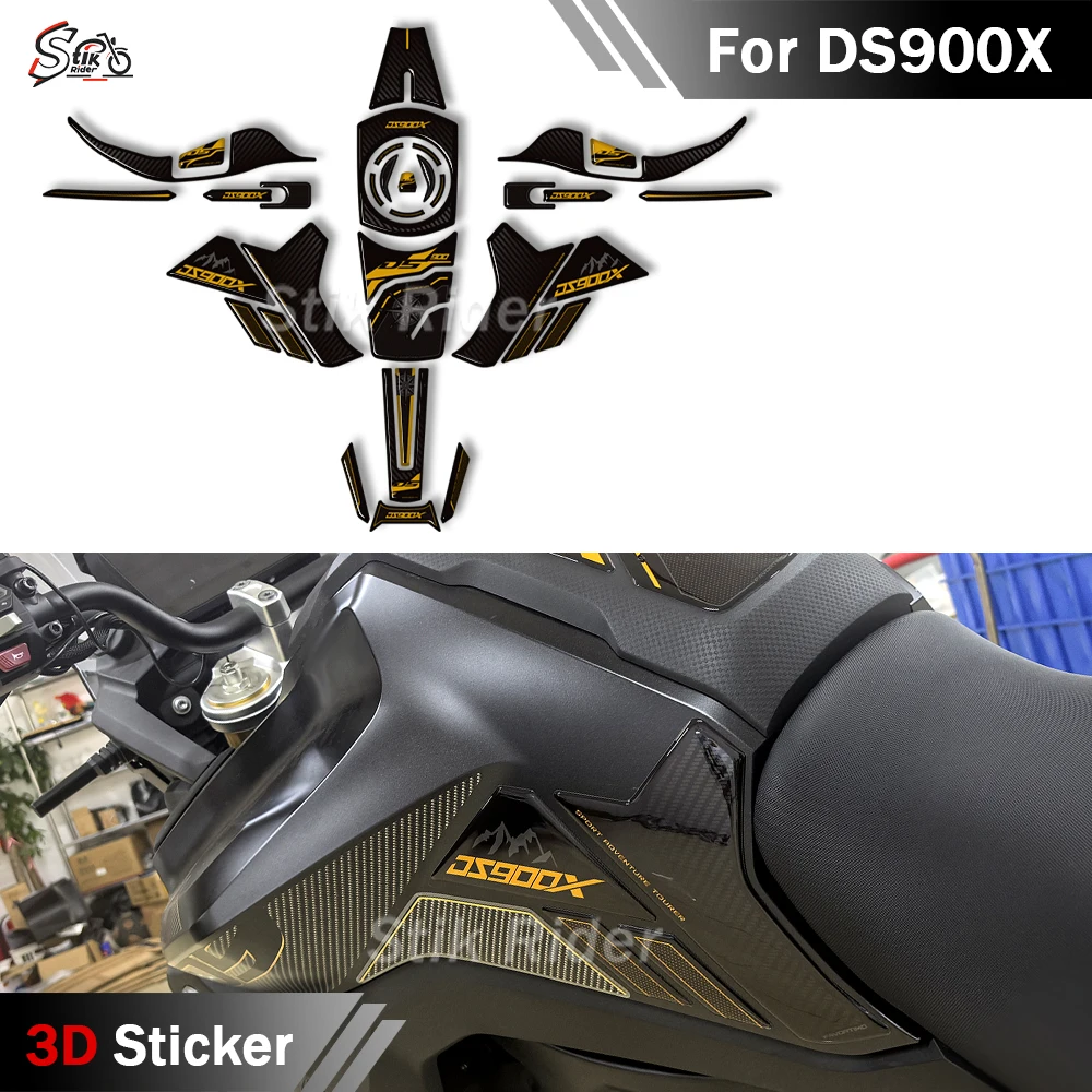

For VOGE 900DSX 900 DSX DS900X Adventure Motorcycle Stickers Tank Pad Gas Fuel Oil Protector Decals Fairing Fender 2024 2025