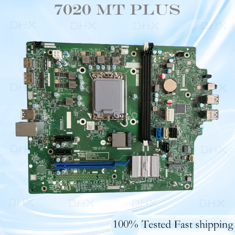 For Dell 7020 MT PLUS Desktop Motherboard LGA1700 DDR5 Y7V6M 0Y7V6M VJ2M1 Support 14th 100% Tested Fully work be Fast quickly DH