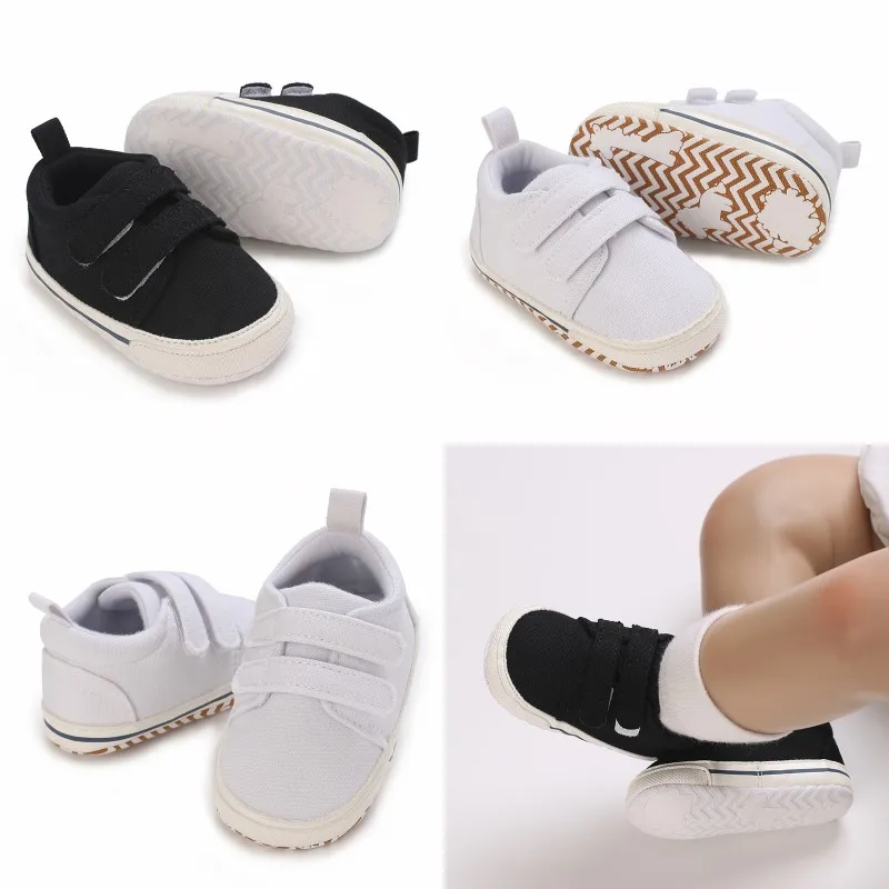 Spring and Autumn Classic Versatile Canvas Shoes First Step Shoes for Boys and Girls Soft Sole Comfortable Casual Sports Shoes