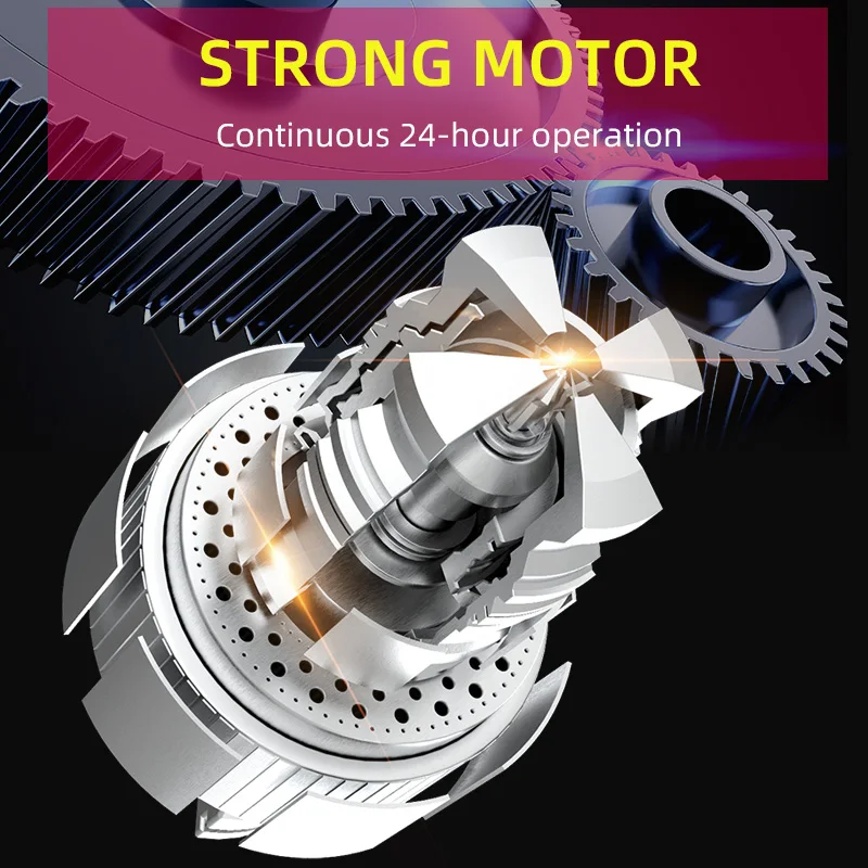 Mesin Press Minyak Otomatis 820W Baja Tahan Karat, Tekan Dingin Panas untuk Berbagai Biji Kacang, Pembuat Minyak Rumahan 220V