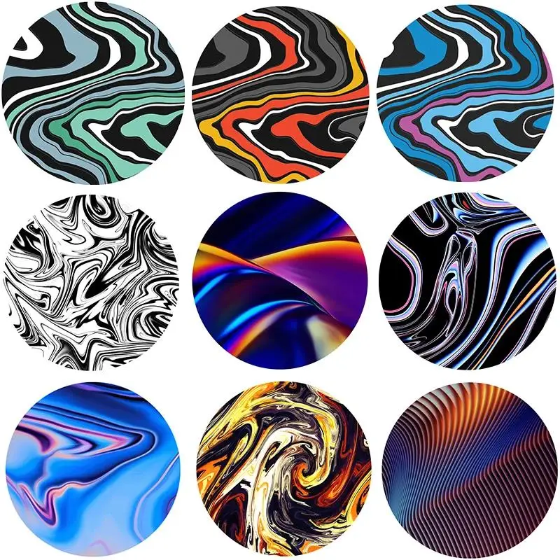 Supporto per telefono portatile con motivo in marmo per supporto per telefono Попсоtekт Popping Accessori per telefoni cellulari Grip Tok Regali per le vacanze