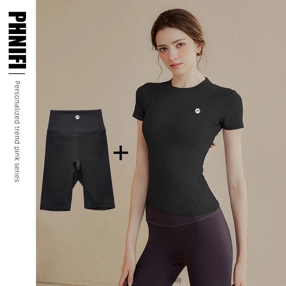 

Brand Yoga Clothing Set Women's High Waisted Leggings and Top Two Piece Seamless Fitness Exercise Clothing Fitness Underwear