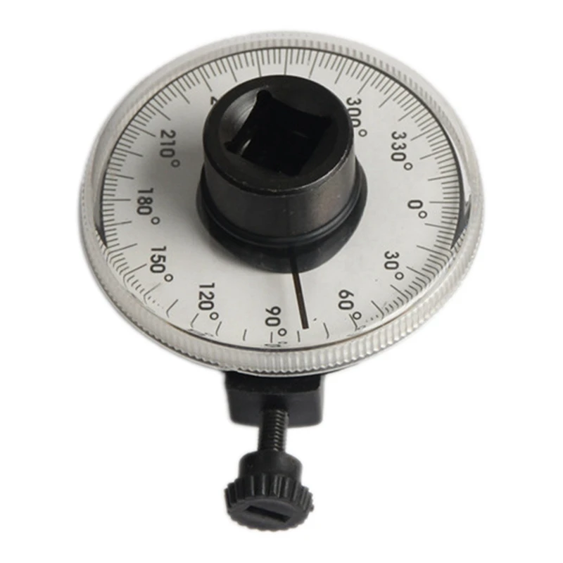 1/2 Torque Indexer Angle Gauge Torque Indexer With Clamps Torque Angle Meter Pointer Dial Auto Repair