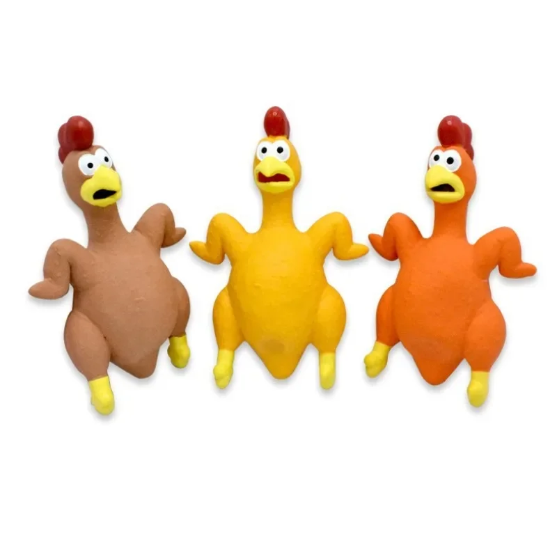 Dog sound toy latex screaming chicken dog venting bite-resistant interactive Japanese and Korean pet supplies