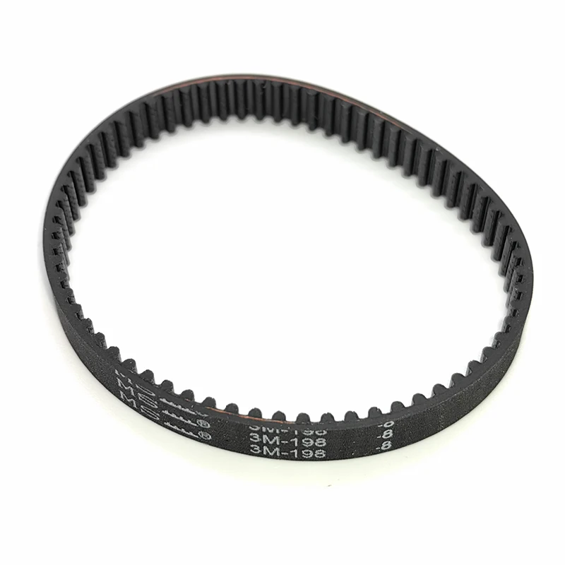 2pcs เครื่องดูดฝุ่น 3M-198-8 เข็มขัดสําหรับ Tineco/Dreame/Aveeno/Whirlpool/SUPOR ความยาว 198 มม.กว้าง 8 มม.อุปกรณ์ซ่อม