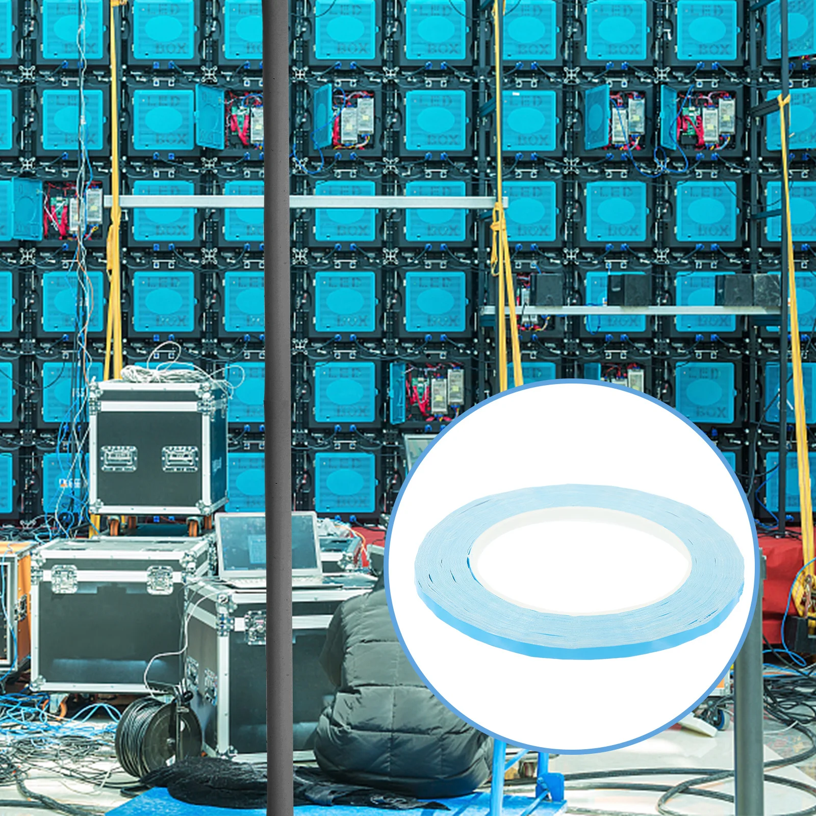 2 لفات مزدوجة الجانب شريط موصل حراري 1 مللي متر رقيقة عالية اللزوجة لاصق مقاوم للحرارة ل Led وحدة المعالجة المركزية وحدة معالجة الرقاقة Ic التبريد الحرارة