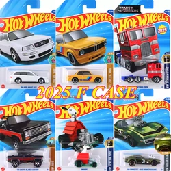 2025F Original Hot Wheels Car 1/64 Diecast Boy Toy Transformers Optimus Prime Chevy Blazer Audi Avant BMW Snoopy Honda City Gift