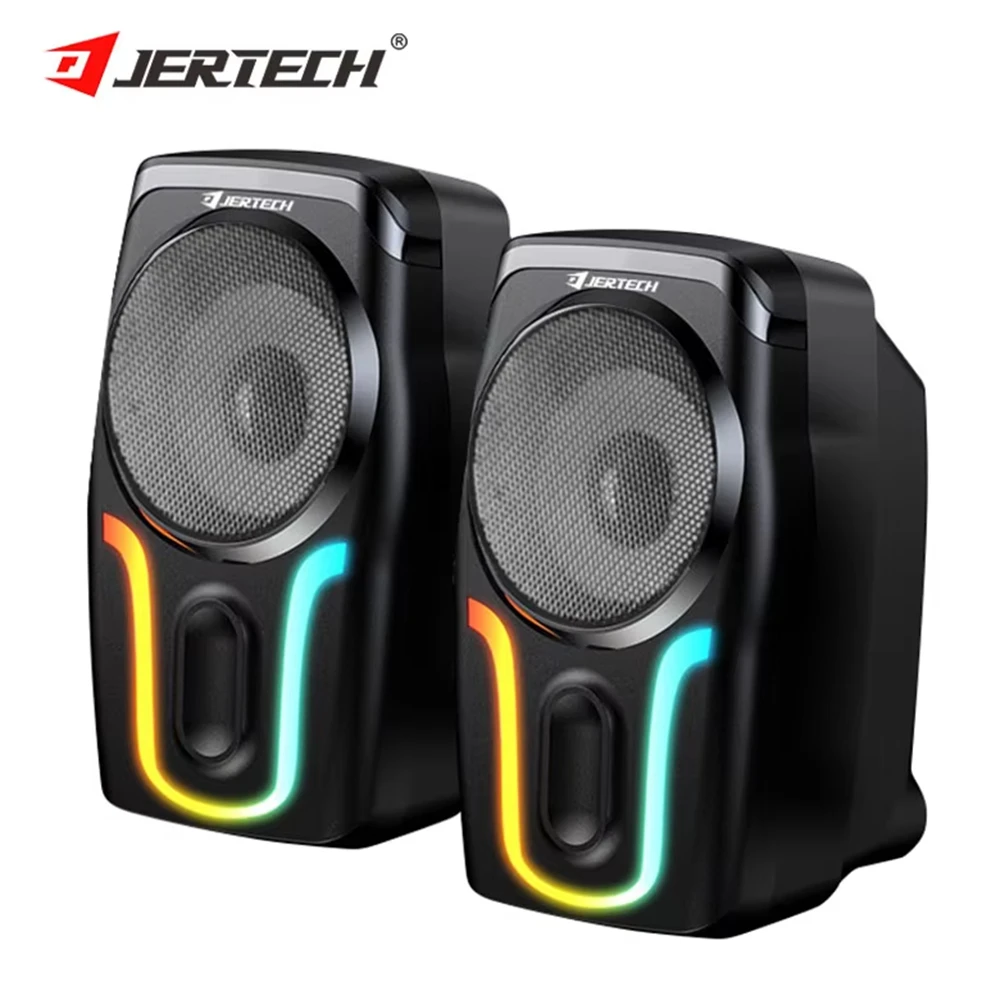 

S5 Small Portable 7-Color RGB Sound Speaker Waterproof Usb Player Wired Computer Speaker
