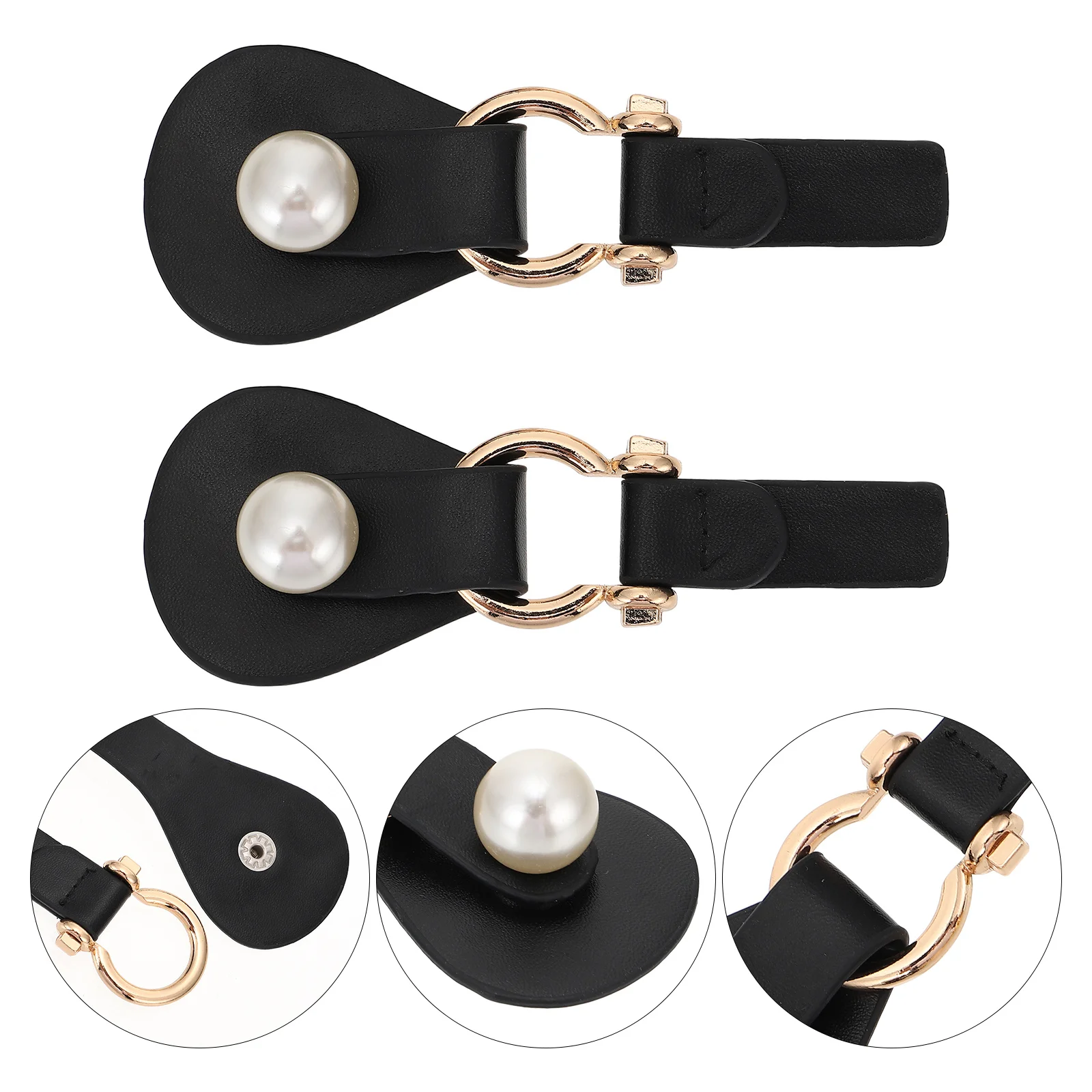 2 قطعة بو تبديل أبازيم مشبك معدني اصطناعي ل معطف حزام ملابس الملابس التبعي واق من المطر زر الحرفية الخياطة العرض #6