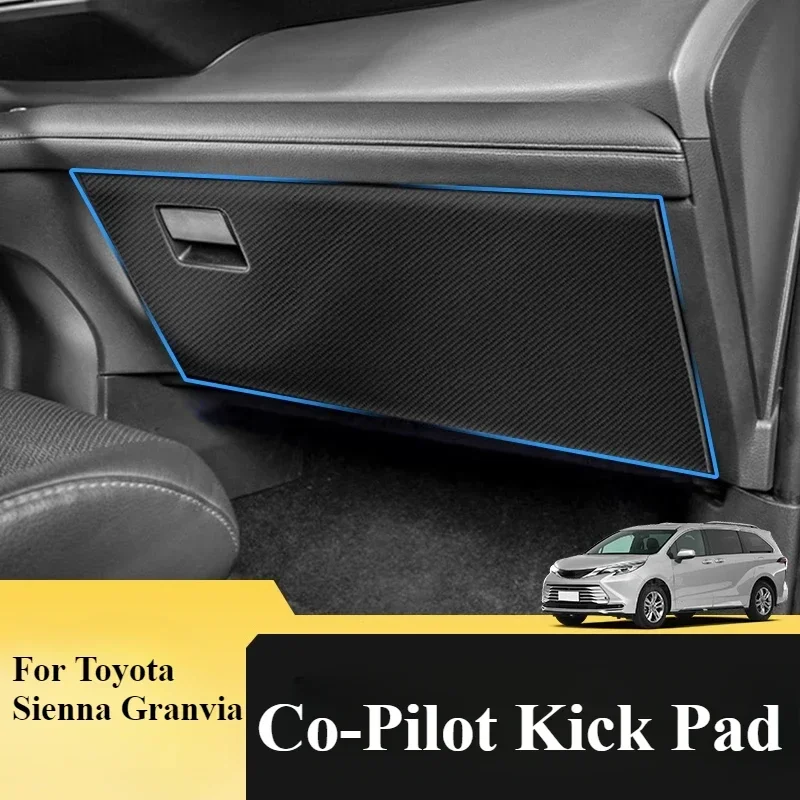 

For Toyota Sienna Granvia Co-Pilot Kick Pad Gloves Storage Box Car Modified Interior Supplies Modifications Interior Accessories