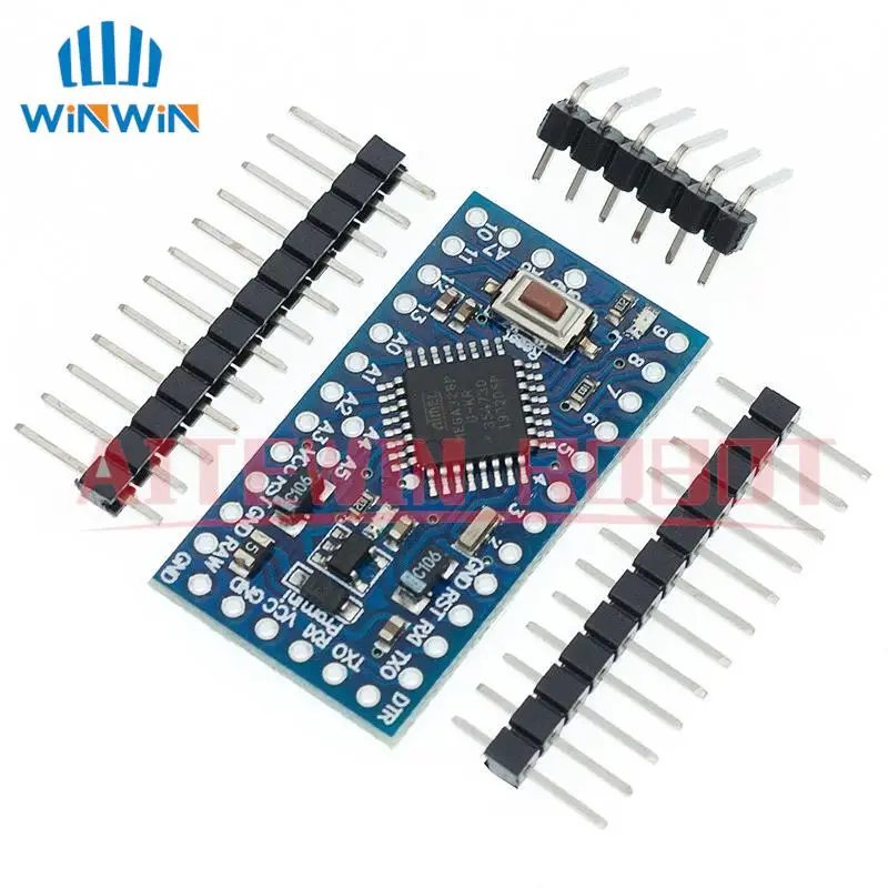 Pro Mini 328 Mini 3.3V/8M 5V/16M ATMEGA328 ATMEGA328P-AU 3.3V/8MHz 5V/16MHZ ATMEGA168P for Arduino