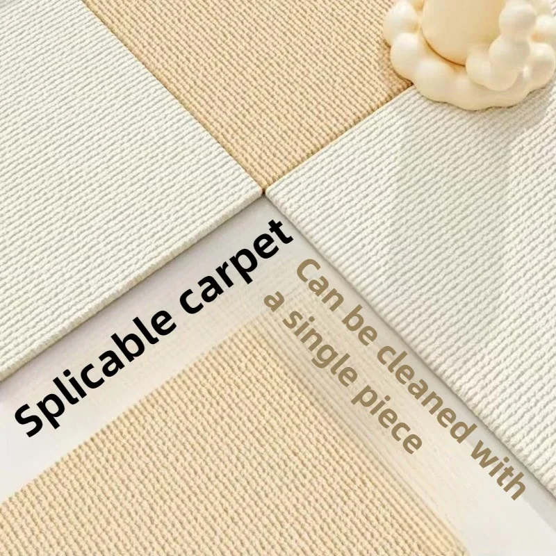 Self-Adhesive Carpet for Bedrooms - Glue-Free Plank Tiles for Kids’ Rooms, Large Area Coverage, Pet-Friendly Home Mats