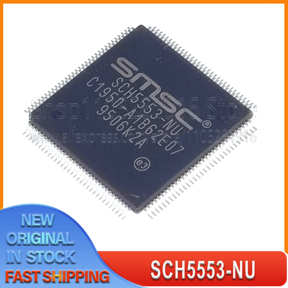 

1~20 шт./лот SCH5553-NU TQFP128 SCH5553 100% новый, в наличии на складе