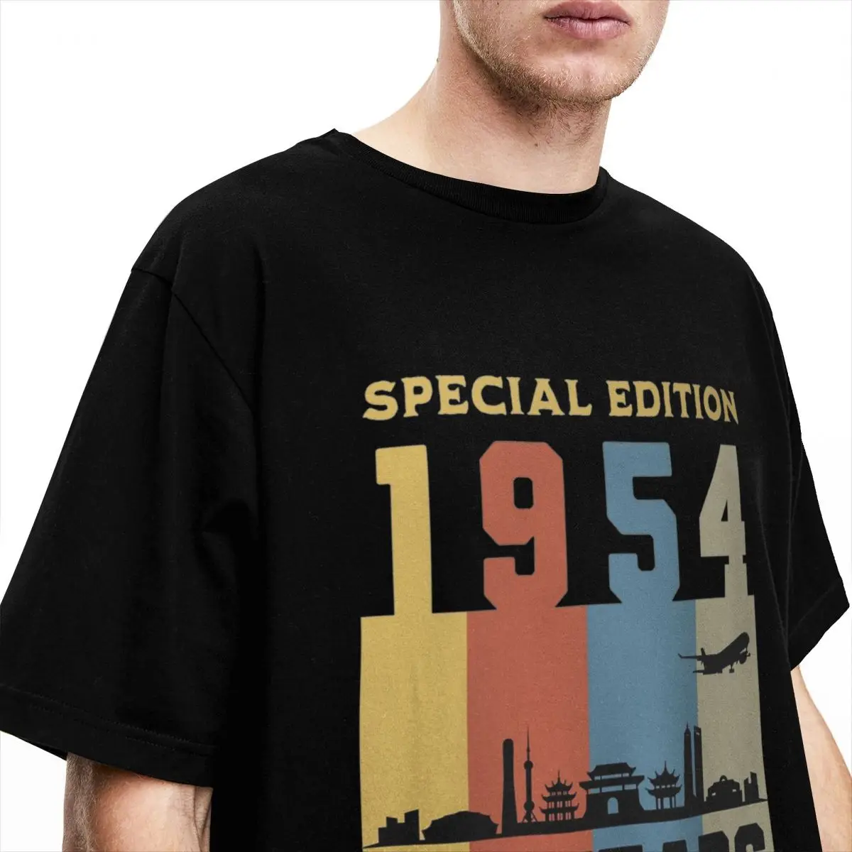 Casual Born In 1954 Special Edition 70th Birthday T Shirt for Men Women Cotton 70 aged present Tees Shirt New Arrival Tops