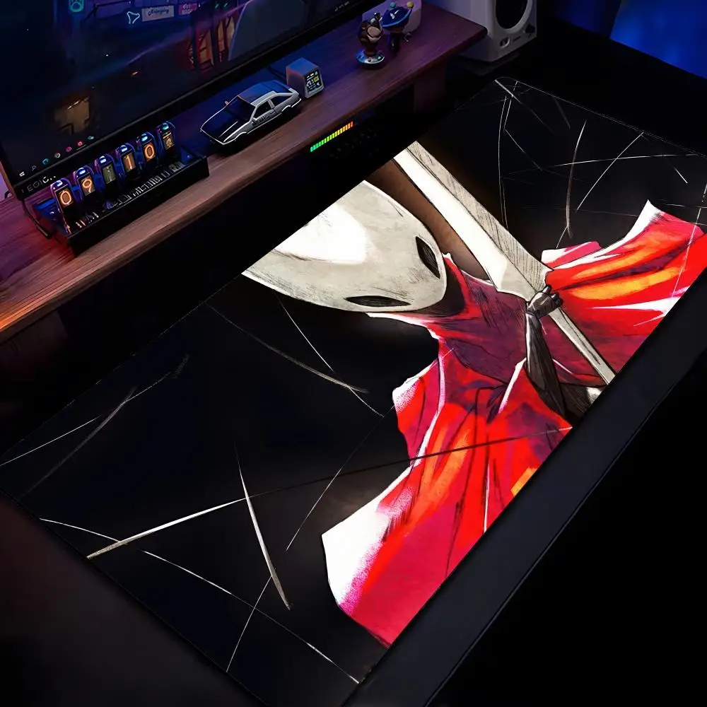 

Hollow Knight Mouse Pad Mousepad HD Printing Computer Gamers Locking Edge Non-slip Mouse Pad XXL90x40cm Keyboard PC Desk Pad