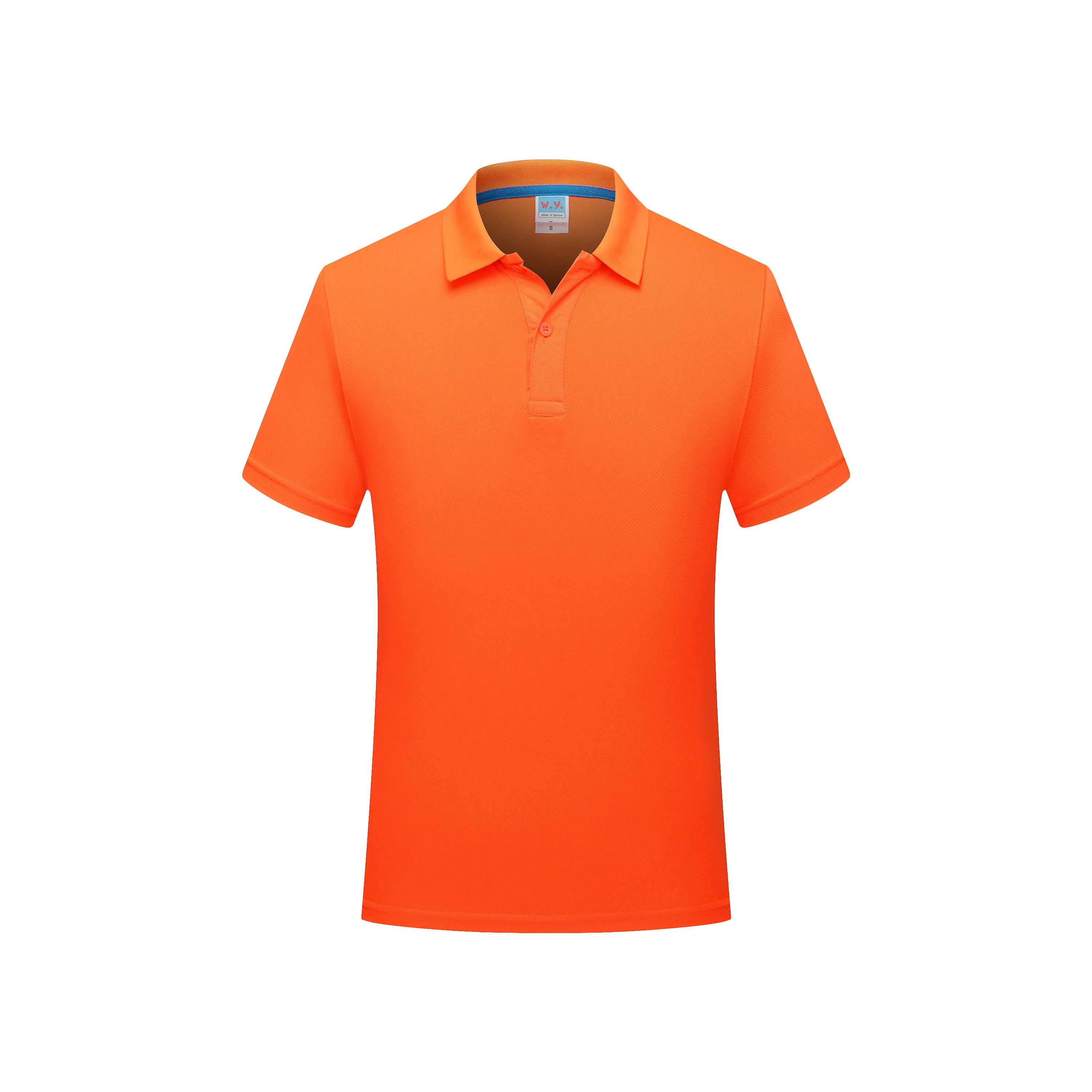 Polo de manga corta con cuello hueco para hombre, camiseta de negocios transpirable, ropa de marca, moda de verano, nuevo