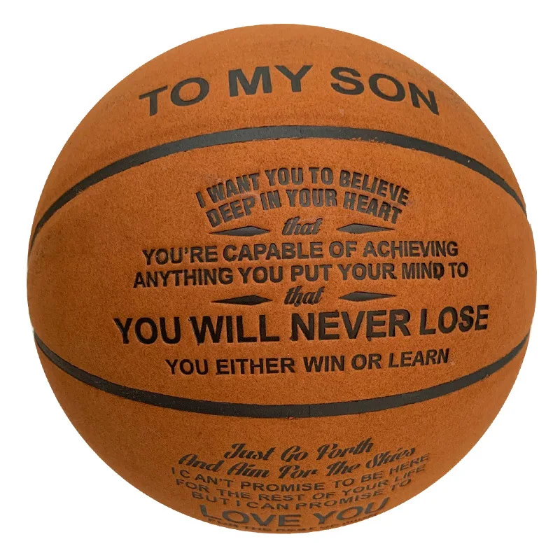 

Basketball for Son 7 Basketball Cowhide Adult Sports Outdoor Durable Blue Ball Student Competition Use