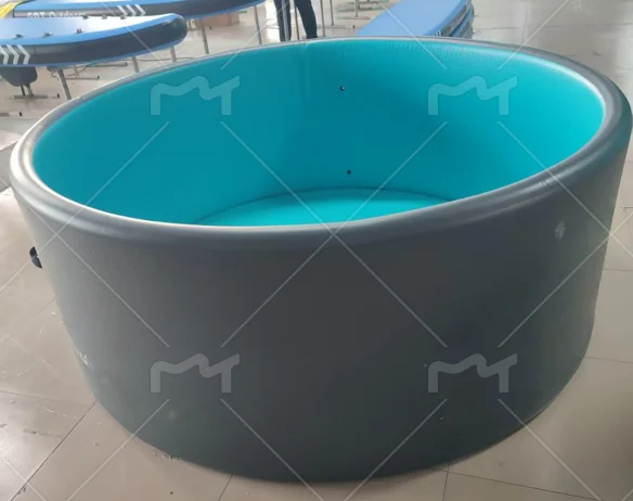 Inflatable Swimming Pool Children PVC Portable Durable Double Wall Fabric UV Resistant Foldable for Multiple People