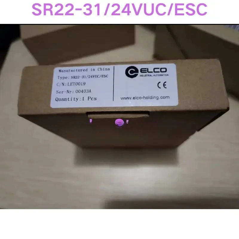 

Совершенно новое реле безопасности SR22-31/24VUC/ESC