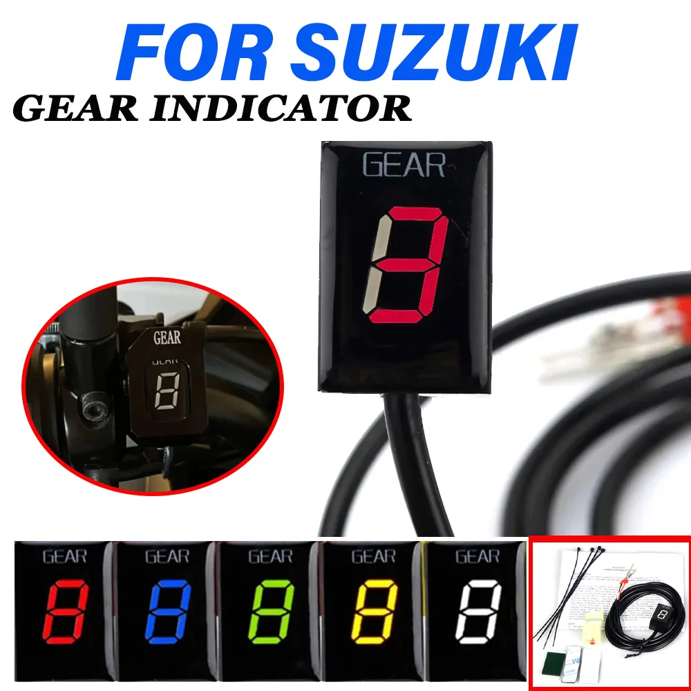 Indicador de Marcha para Motocicleta Suzuki GSX750F GSX600F Katana GSX600 F GSX750 F GSX 600 750 F 600F, Accesorios, Medidor de Marcha