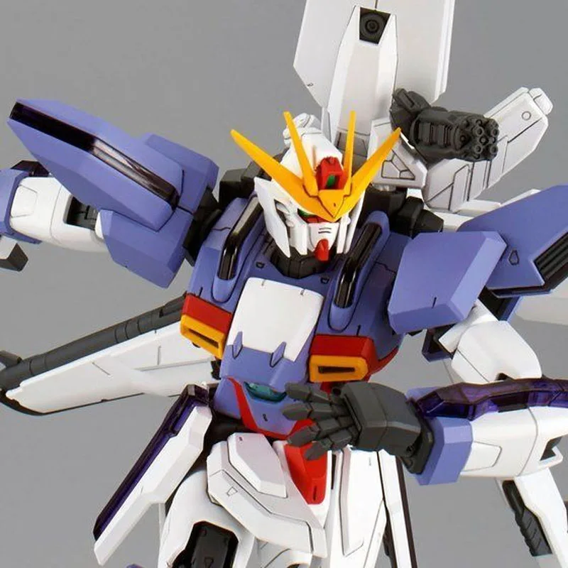 بانداي الأصلي MG Gundam X GX-9900 1/100 أنيمي عمل الشكل التجمع نموذج اللعب تحصيل نموذج الحلي هدايا للأطفال