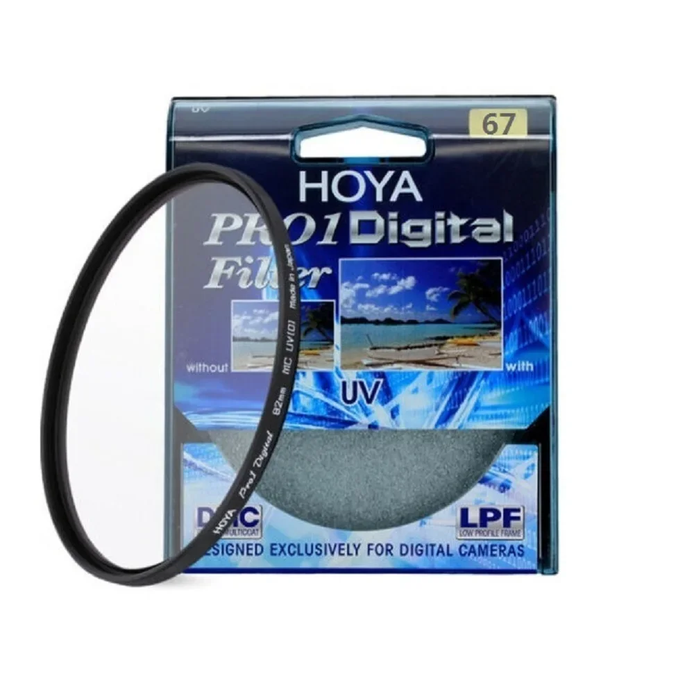 HOYA UV 67mm Filtr DMC LPF Pro 1D MC UV Multicoated Cyfrowy obiektyw ochronny do obiektywu aparatu Nikon Canon Sony