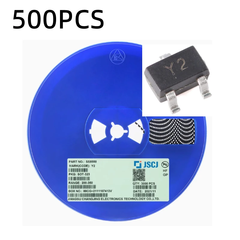 500PCS SS8550 Silk … - image