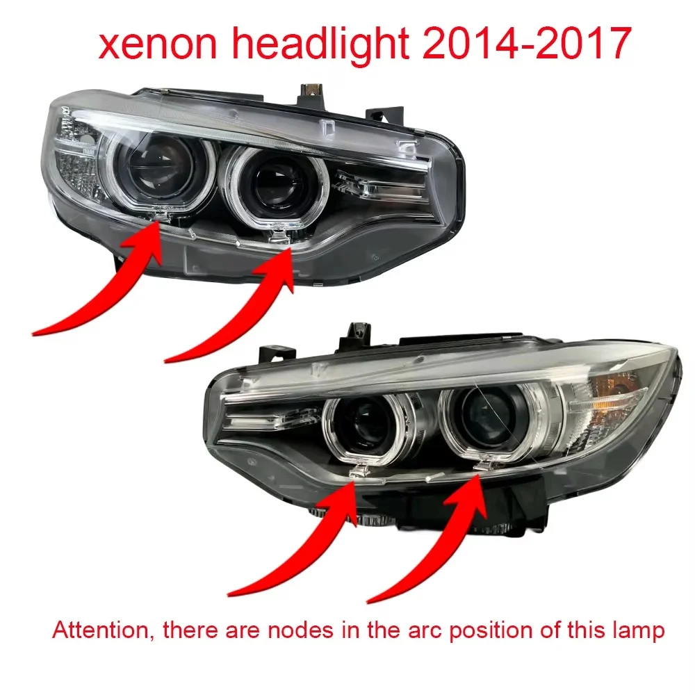 لوحات إضاءة نهارية صفراء 63117263051 لسيارات BMW F80 F32 F33 F36 F83 F82 M3 M4 F15 X5 2014-2017 رقائق زينون الأمامية DRL