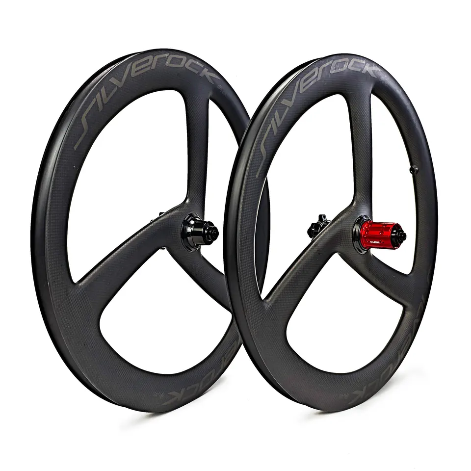 451 カーボン フロントホイール ディスクSILVEROCK SILVEROCK TriSpoke カーボンホイール 20インチ 451 16インチ 349