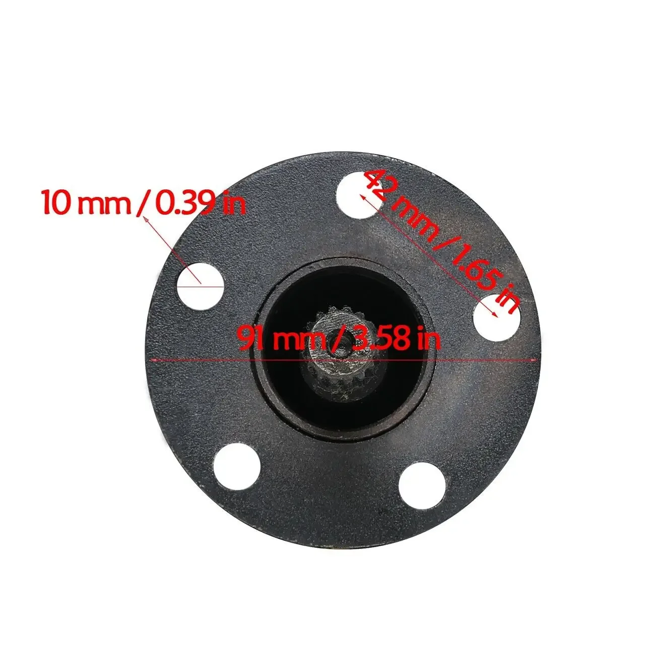 TDPRO 30/34/40" Go kart Rear Axle Kit Wheel Hub for Electric Scooter ATV Differential Motor