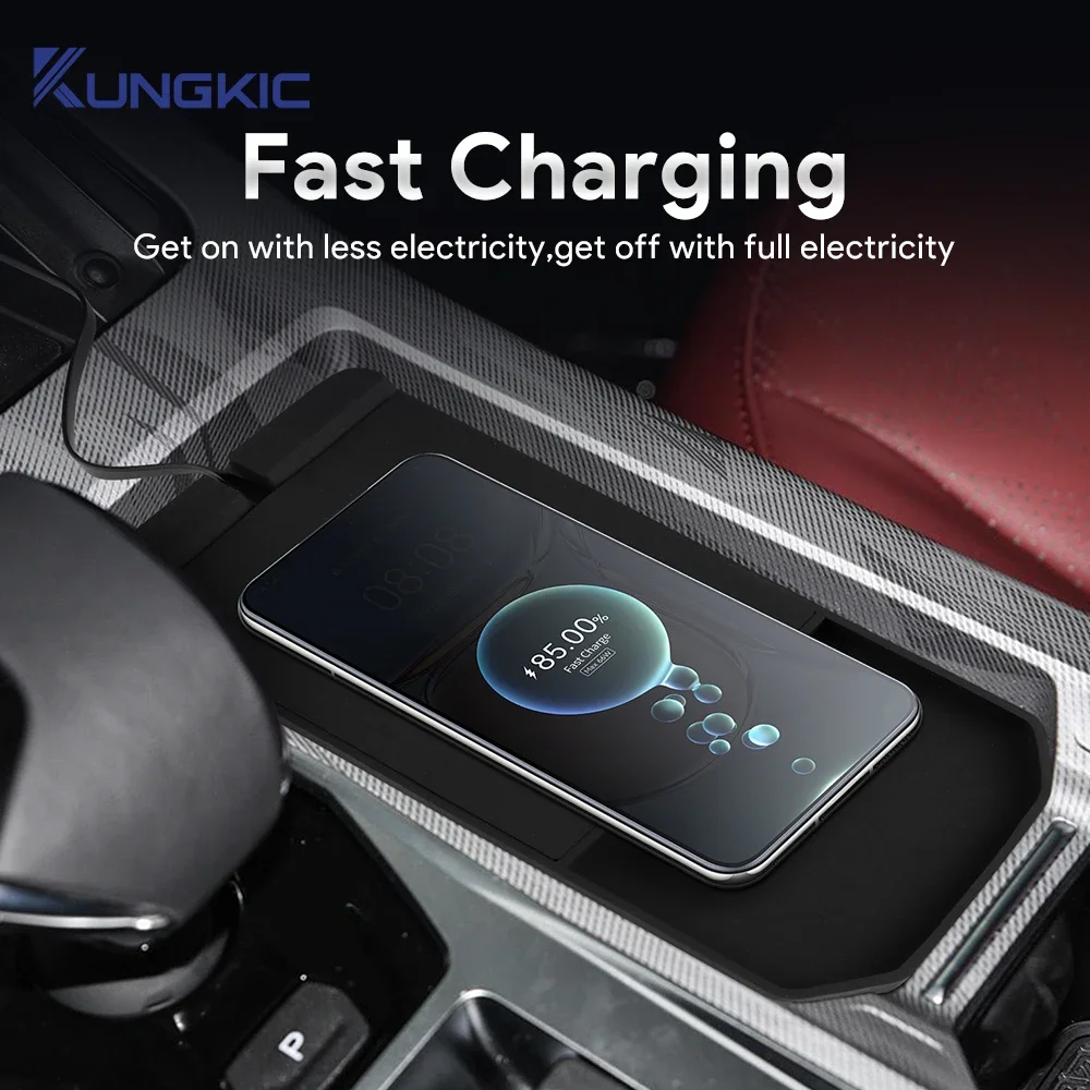 

15W Charger Board Car Wireless Charger For Chery Jetour X70 Plus 2023 2024 2025 Mobile Phone Fast Charging Holder Accessories