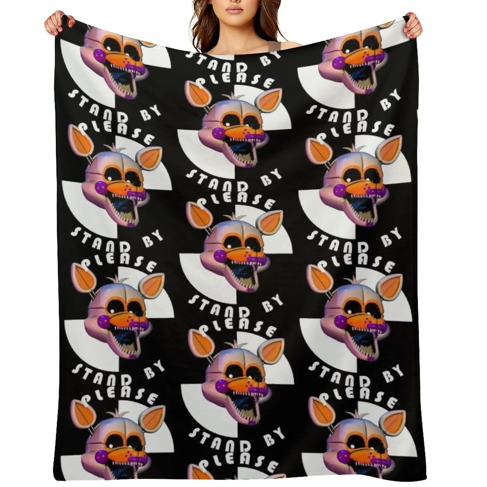 

Lolbit Throw Blanket Baby decorative Extra Large Throw Blankets