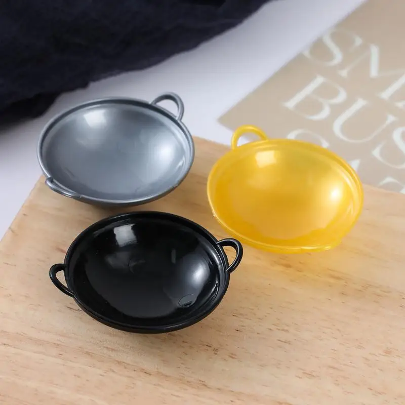 Mini Bowl Fry Pan Casserole Spatula Doll House Kitchenware DIY Dollhouse Kitchen Accessories 20pc/lot